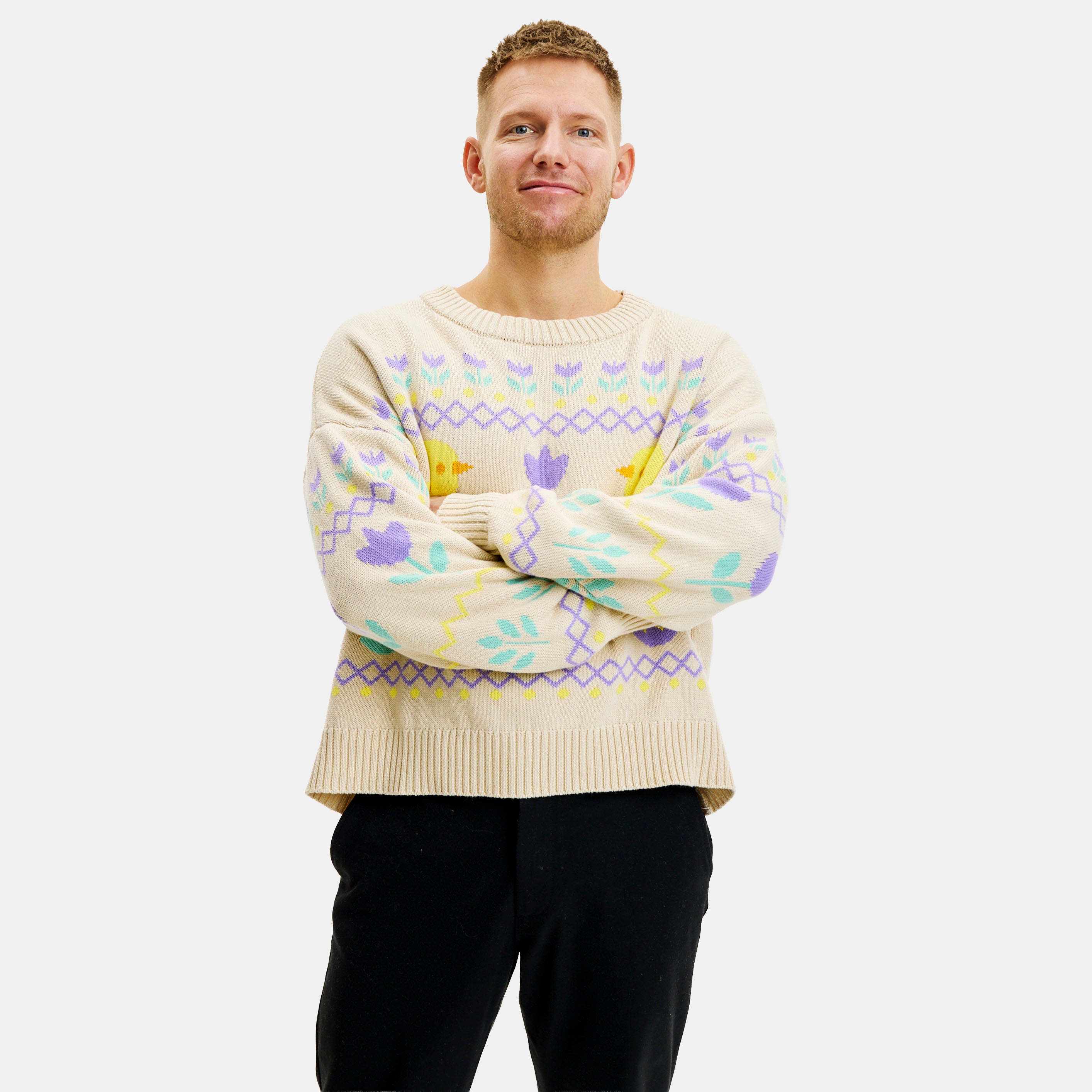 Den hyggelige pÄskesweater - Herre